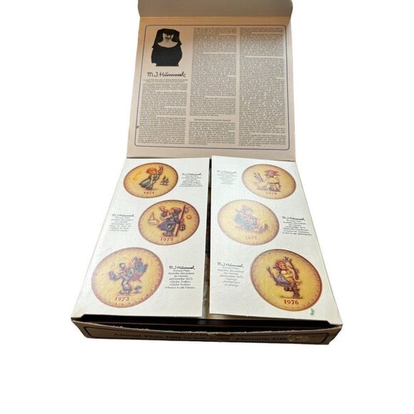 M.J. Hummel Annual Plate 1981 Eleventh Edition In Bas Relief By Goebel - Picture 6 of 10